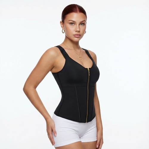 High-Compression Sculpt Vest - Waist Trainer Cincher for Women