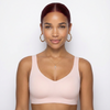Seamless Sculpt Crop Bra — Wireless with Removable Pads