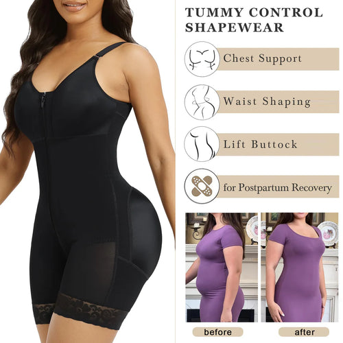 Fajas Colombianas Postpartum Full Body Shaper