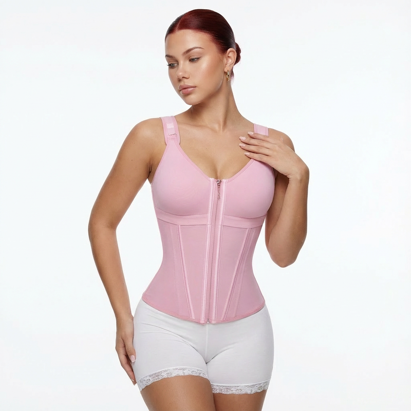 High-Compression Sculpt Vest - Waist Trainer Cincher for Women