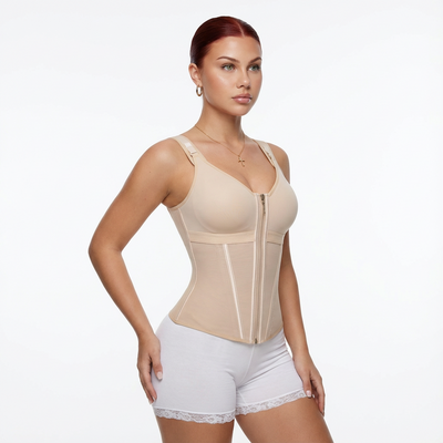 High-Compression Sculpt Vest - Waist Trainer Cincher for Women