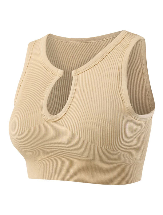 sikavia Breathable Comfortable Up Crop Top