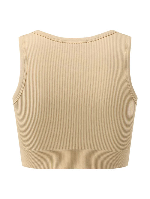 sikavia Breathable Comfortable Up Crop Top