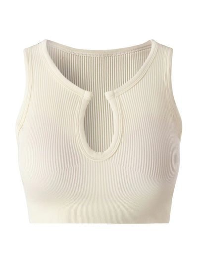 sikavia Breathable Comfortable Up Crop Top