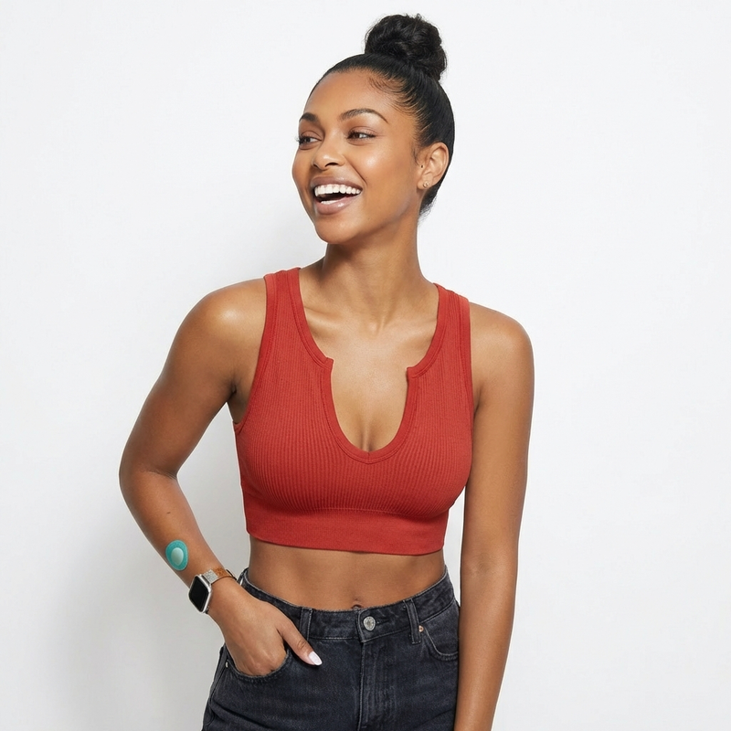 Seamless Sculpt Crop Bra - SIKAVIA