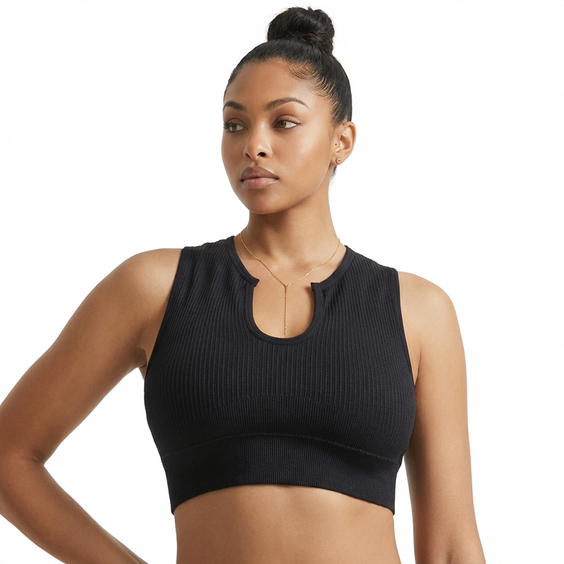 Seamless Sculpt Crop Bra - SIKAVIA
