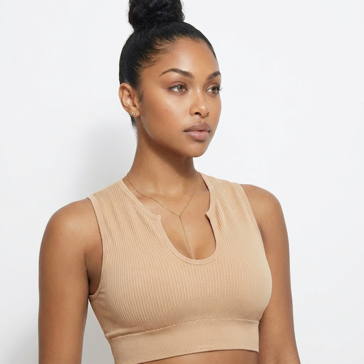 Seamless Sculpt Crop Bra - SIKAVIA