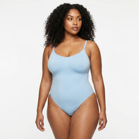 Shapewear Bodysuit - Tummy Control Thong with Adjustable Straps