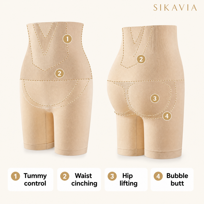 High-Waist Shapewear | Fajas Colombianas