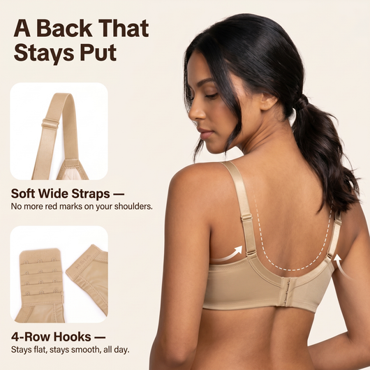 Sikavia Cloud Lace Plunge Bra — Lift & Smooth