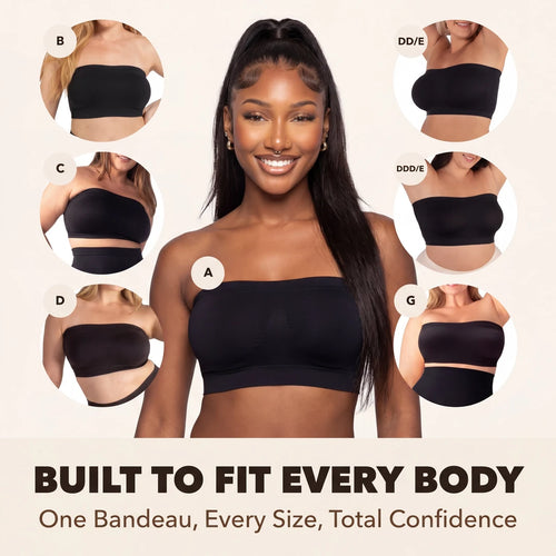 Seamless Strapless Bandeau Bra